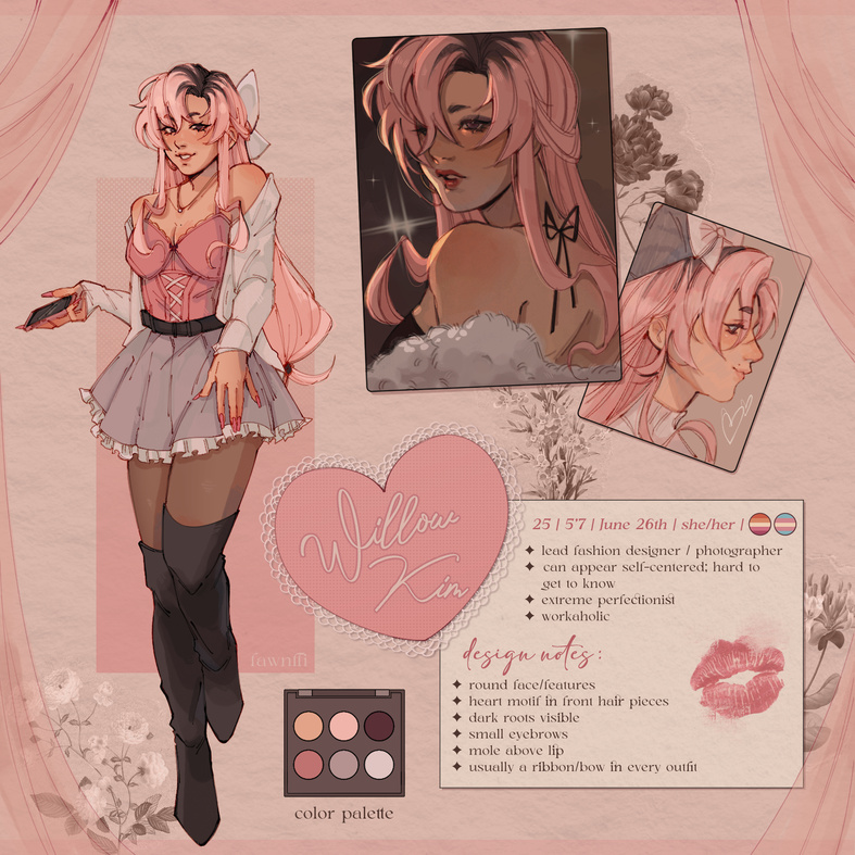 original reference sheet | 2025, digital